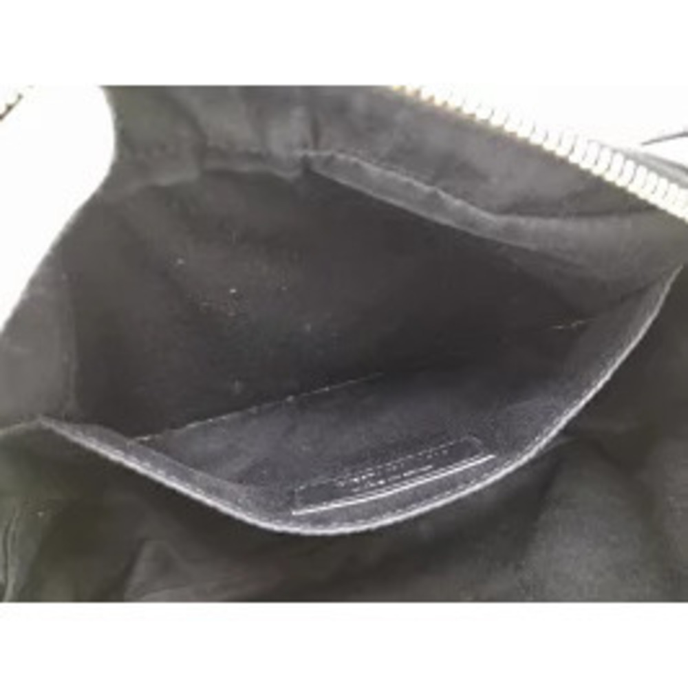 SAINT LAURENT Monogram Camera Bag Fringe Leather Black - Picture 8 of 9